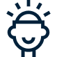 Inspiration or mindfulness icon.