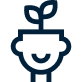 Personal growth icon.