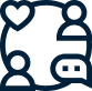 Community or customer relationships icon.
